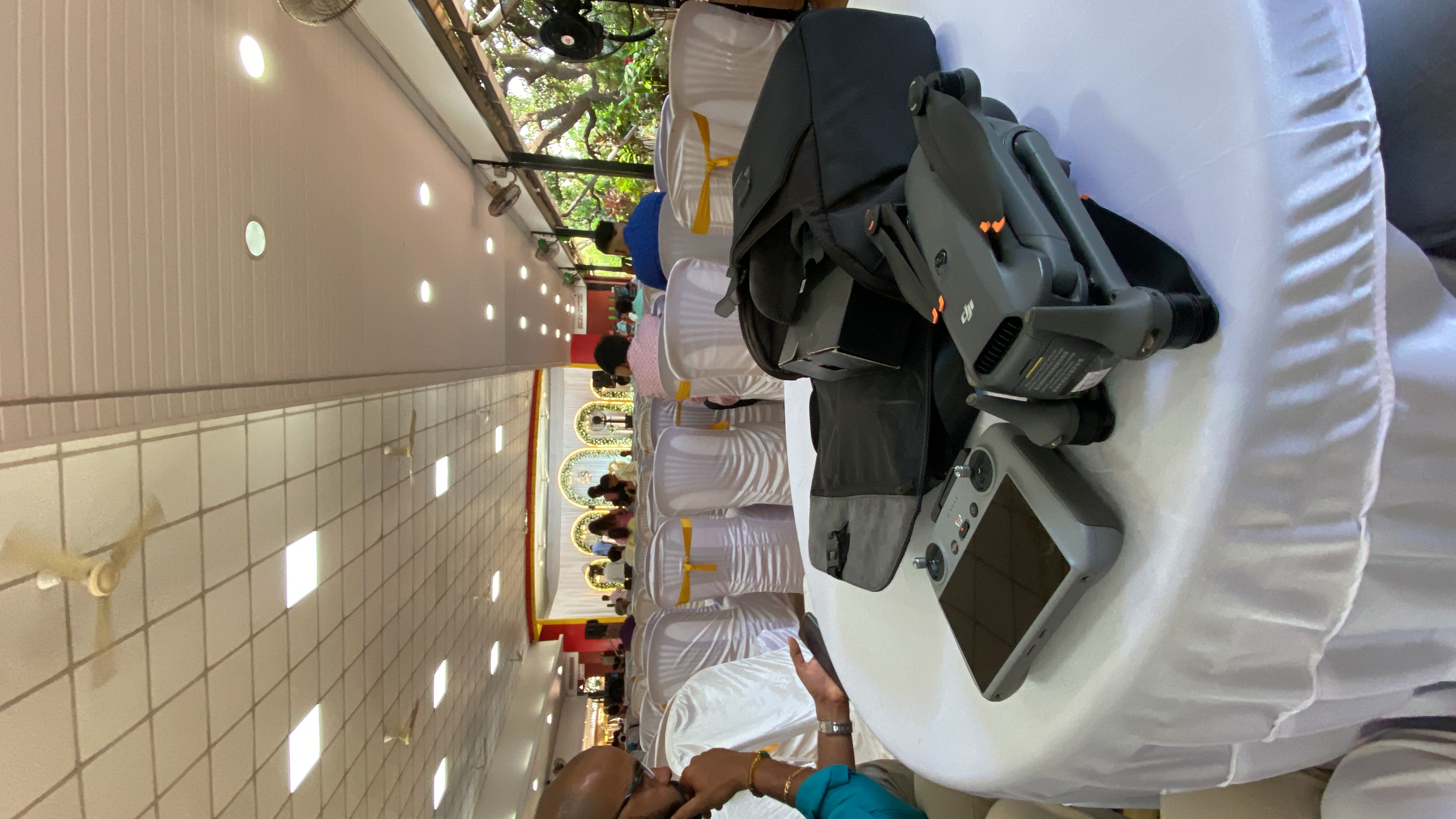 Corporate event aerial
